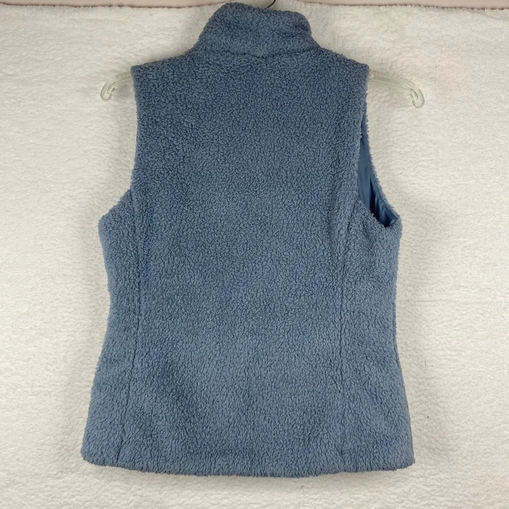Patagonia Women's L Blue Vest Los‎ Gator Fleece Full Zip STY25216FA22